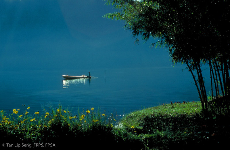 Boat On A Lake