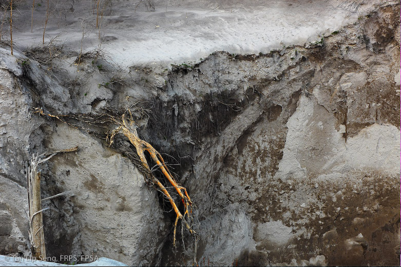 Mount Merapi's Excavation