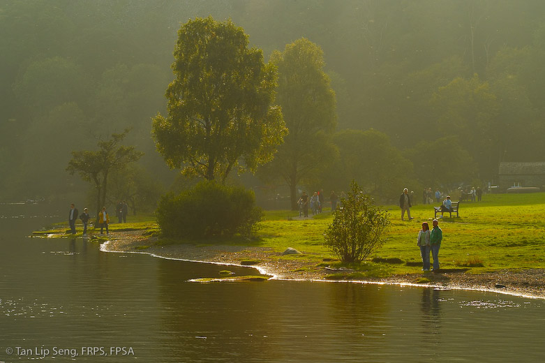 A Relaxing Moment At Glinridding