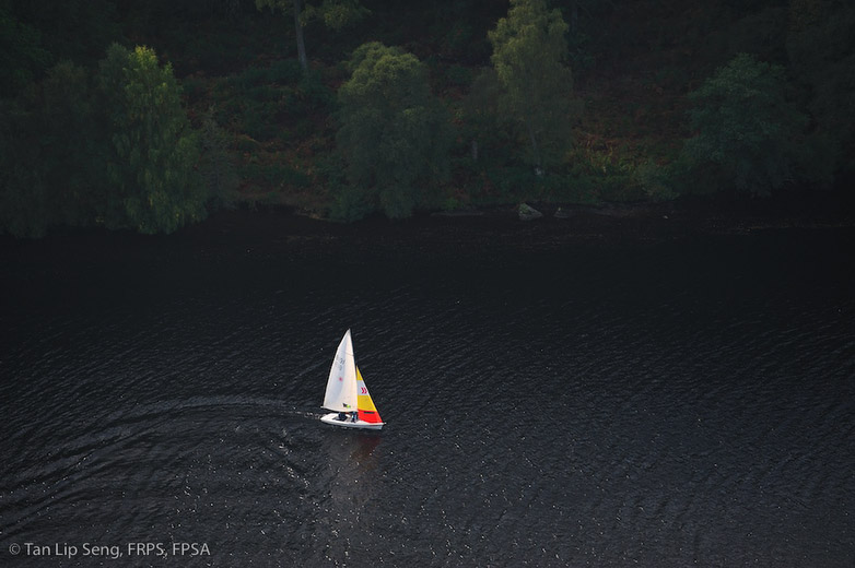 Sailing In Loch Tummel